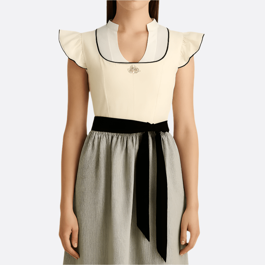 Naisten Dirndl Mekko - Hengittävä Trachtenmekko - Oktoberfest Juhlat - EmiyoSuomi - Oktoberfest - Nainen