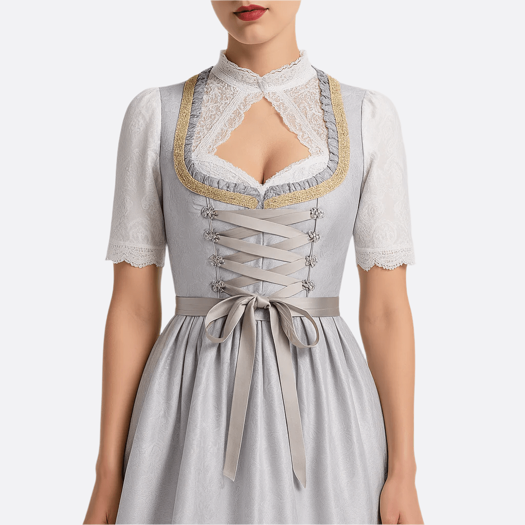 Naisten Dirndl - mekko - Kevyt Materiaali - Perinteinen Oktoberfest - asuste - EmiyoSuomi - Oktoberfest - Nainen
