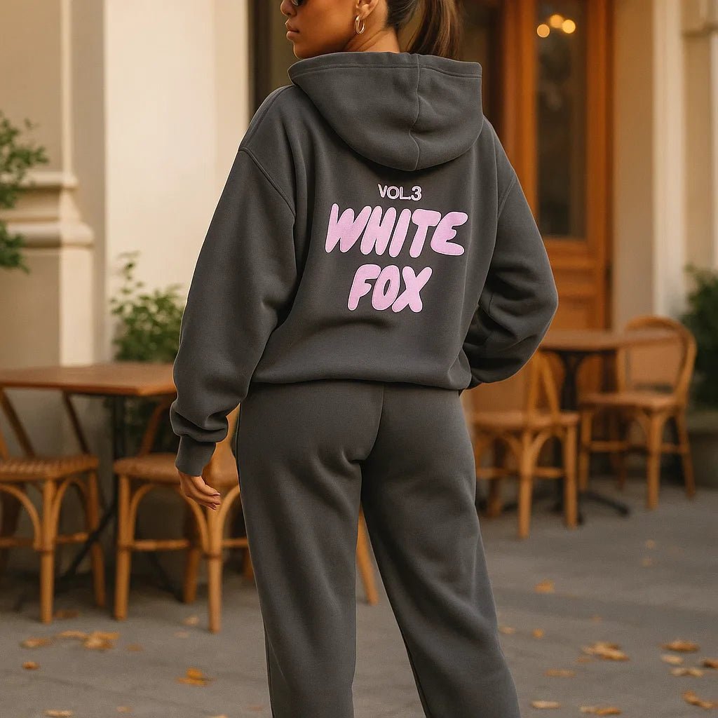 Naisten Elise - harjoitusasu – Huppari ja Puuvillahousut - EmiyoSuomi - Verkkapuku