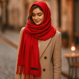 Naisten Kashmirhuivi – Pitkä, Pehmeä ja Tyylikäs Talveksi - EmiyoSuomi - Huivit