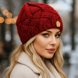 Naisten kierretty talvipipo Elena - EmiyoSuomi - Lämpimät pipot