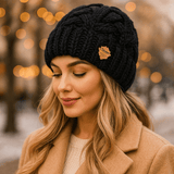 Naisten kierretty talvipipo Elena - EmiyoSuomi - Lämpimät pipot