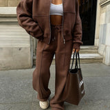 Naisten lounge - puku - mukava - tyylikäs - arkeen - EmiyoSuomi - Verkkapuku