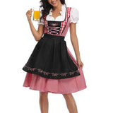 Naisten Oktoberfest Dirndl Mekko - Pehmeä Materiaali - Klassinen Tyyli - Yksityiskohtainen Perinteinen Juhlapuku - EmiyoSuomi - Oktoberfest - Nainen