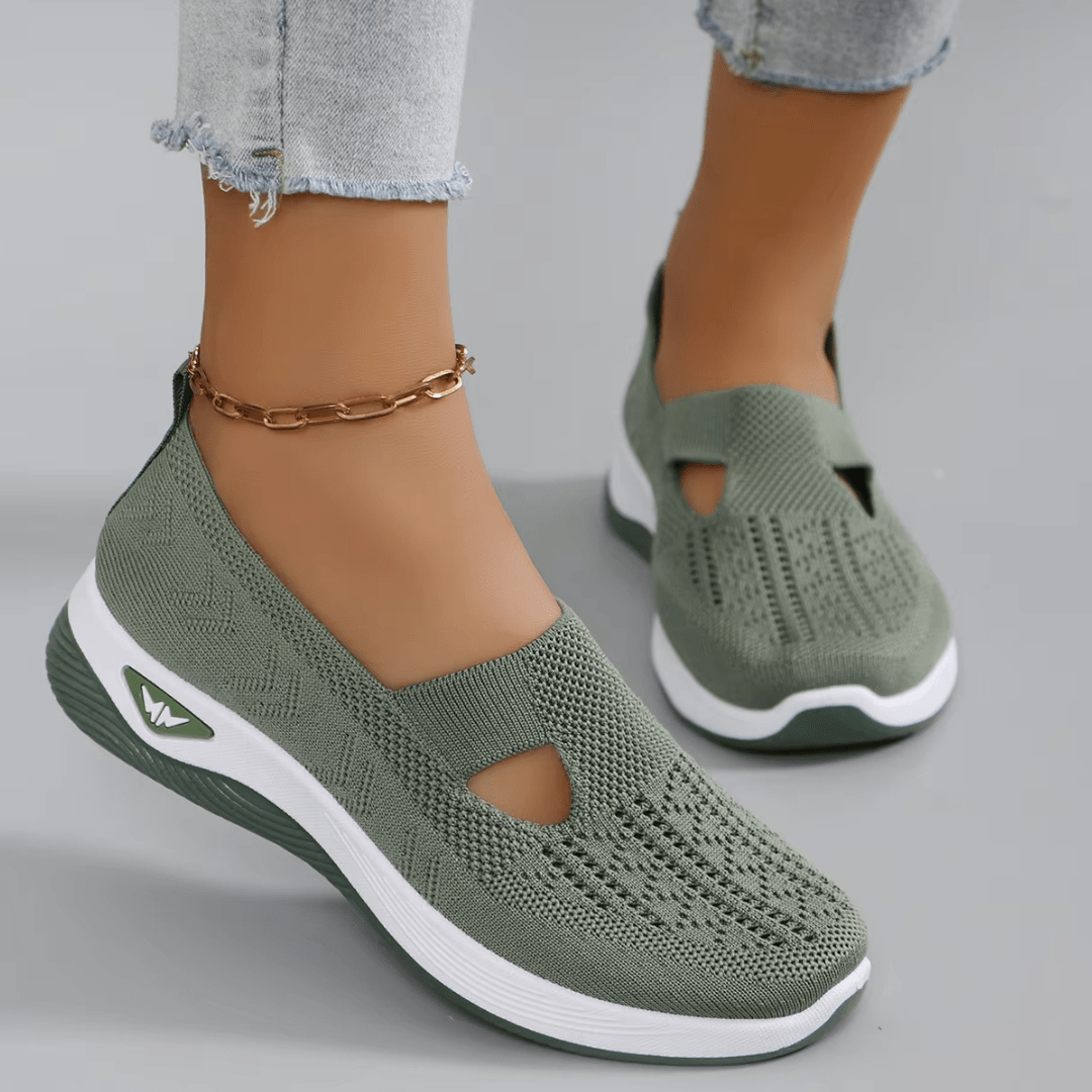 Naisten ortopediset kengät joustavasta ja hengittävästä materiaalista - EmiyoSuomi - kengät