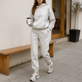 Naisten treenisarja - Hupparitakki - Naisten joggerit - EmiyoSuomi - Verkkapuku