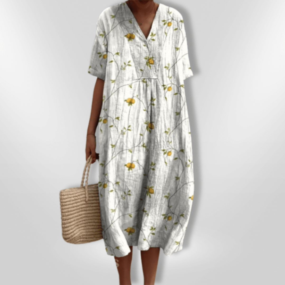 Naisten Väljä Kukallinen Kesämekko 100% Puuvilla - EmiyoSuomi - Kesäasut - Naiset