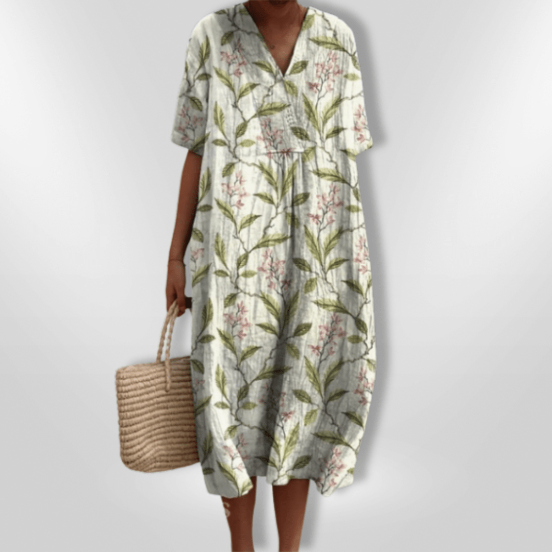 Naisten Väljä Kukallinen Kesämekko 100% Puuvilla - EmiyoSuomi - Kesäasut - Naiset