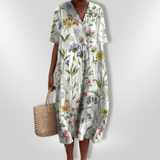 Naisten Väljä Kukallinen Kesämekko 100% Puuvilla - EmiyoSuomi - Kesäasut - Naiset