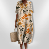 Naisten Väljä Kukallinen Kesämekko 100% Puuvilla - EmiyoSuomi - Kesäasut - Naiset