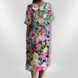 Naisten Väljä Kukallinen Kesämekko 100% Puuvilla - EmiyoSuomi - Kesäasut - Naiset