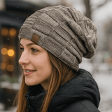 Neulottu Pipo Yves – Lämmin & Mukava Talvi - EmiyoSuomi - Lämpimät pipot