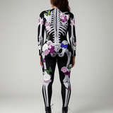 Ornella Halloween - puku - Kukallinen luuranko - Uniikki & Vahva Design - EmiyoSuomi - Halloween