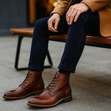 Ortopediset nahkakengät miehille – tukevat ja mukavat - EmiyoSuomi - Talvikenkiä - Mies