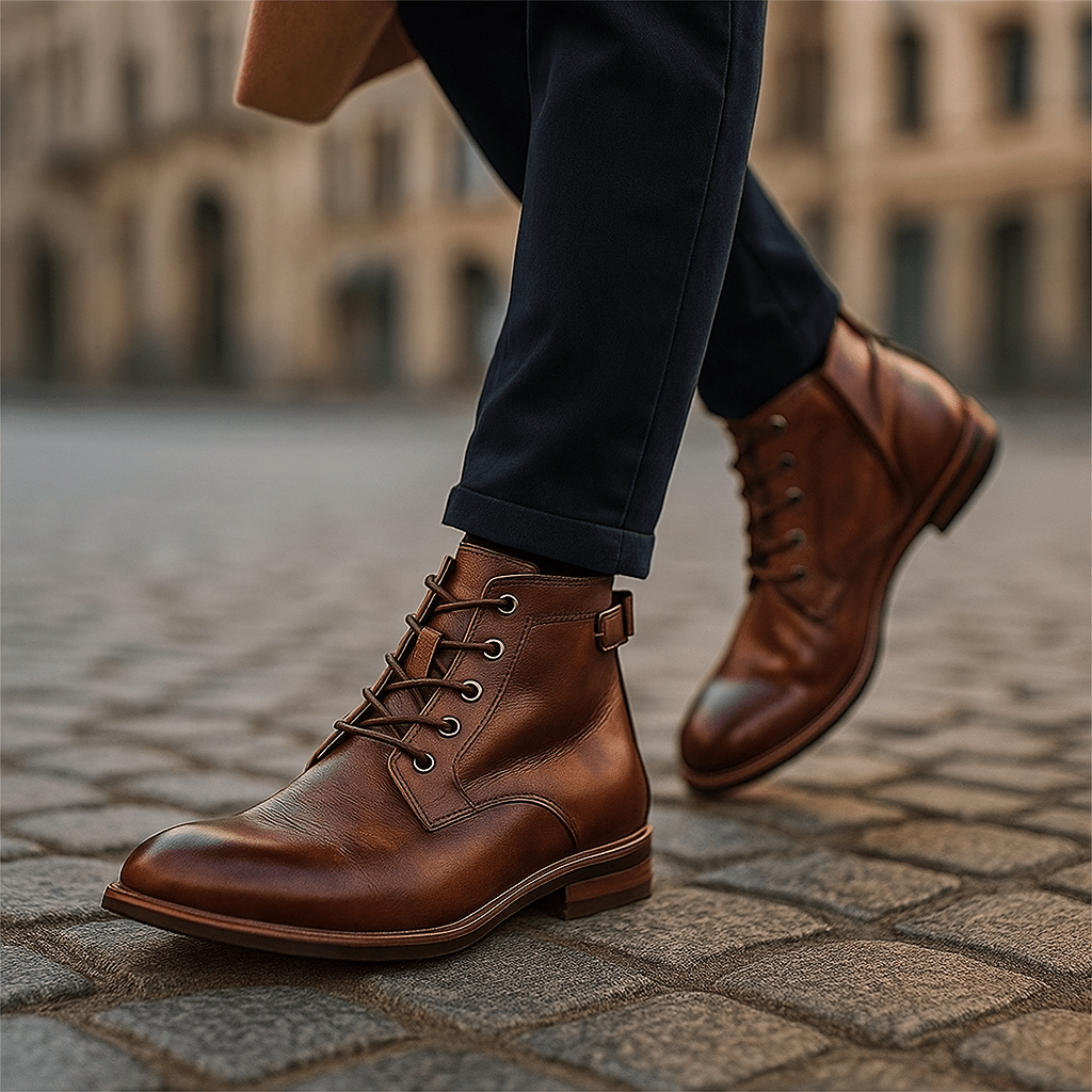 Ortopediset nahkakengät miehille – tukevat ja mukavat - EmiyoSuomi - Talvikenkiä - Mies