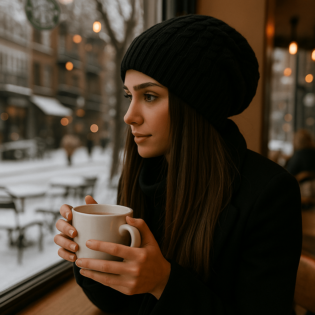 Paksu neulepipo naisille - EmiyoSuomi - Lämpimät pipot