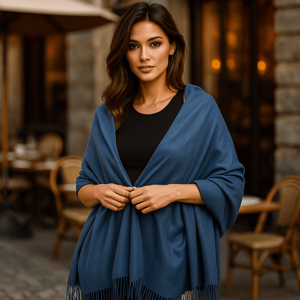 Pashmina Huivi Naisille – Tyylikäs Luksuspehmeys - EmiyoSuomi - Huivit