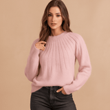 Pehmeä Cashmere Neulepaita - Mukava Eleganssi - Lämpö & Tyylitietoisuus - EmiyoSuomi - Neulepusero Nainen