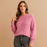 Pehmeä Cashmere Neulepaita - Mukava Eleganssi - Lämpö & Tyylitietoisuus - EmiyoSuomi - Neulepusero Nainen