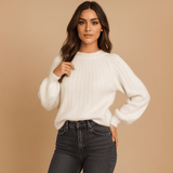 Pehmeä Cashmere Neulepaita - Mukava Eleganssi - Lämpö & Tyylitietoisuus - EmiyoSuomi - Neulepusero Nainen