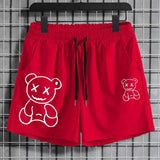 Perry - Lyhythihainen painettu puuvillapaita - EmiyoSuomi - Miesten shortsit