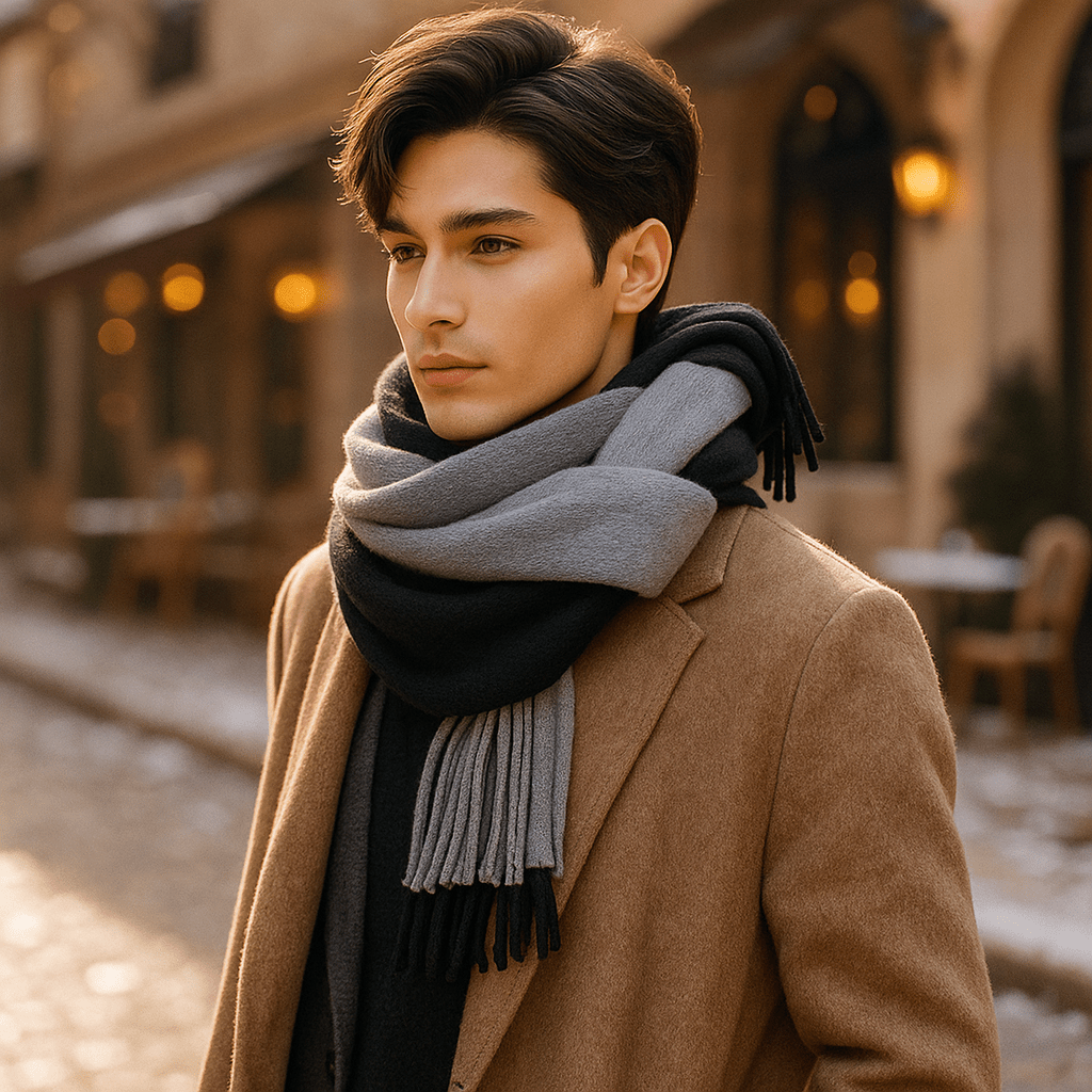 Pitkä ja Tyylikäs Kasmirhuivi – Pehmeys ja Tyyli Talvella - EmiyoSuomi - Huivit