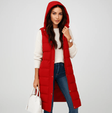 Pitkä Veste Takki - Kevyt - Tuulenpitävä - Tyylikäs Mukavuus - EmiyoSuomi - Naisten liivi