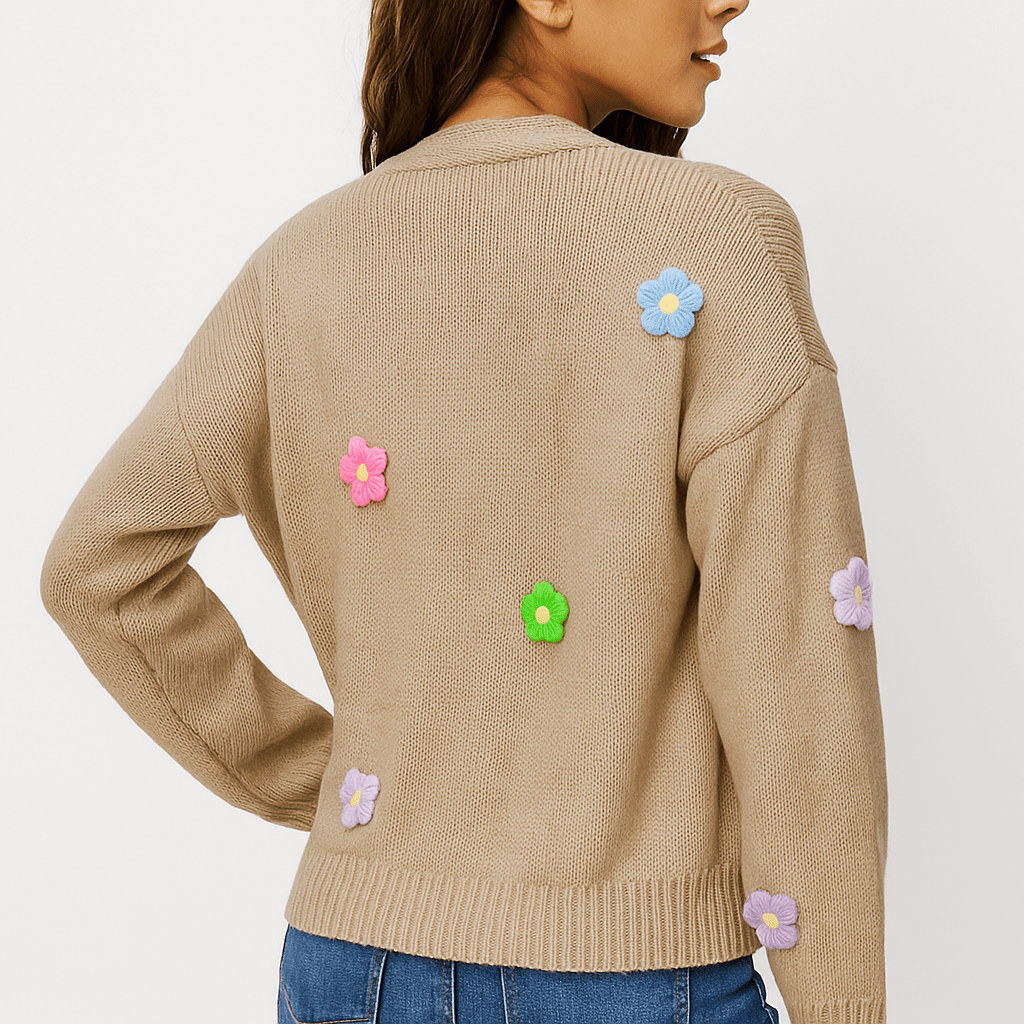 Pitkähihaiset Cardigan - Avoin Etu - Mukavuus & Tyyli - EmiyoSuomi - Neuleet