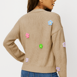 Pitkähihaiset Cardigan - Avoin Etu - Mukavuus & Tyyli - EmiyoSuomi - Neuleet