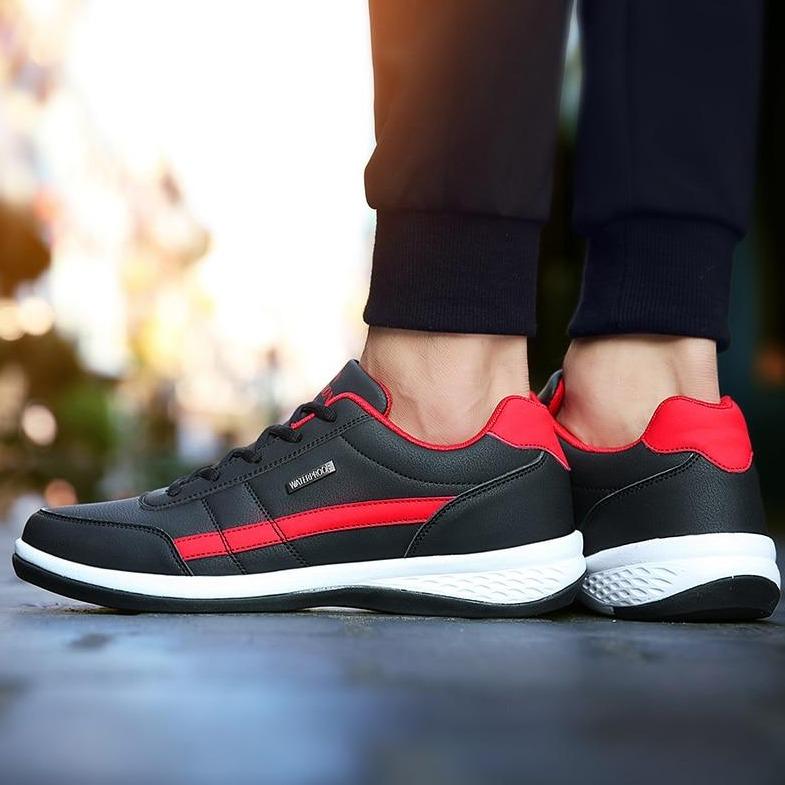 Miesten sneakerit kontrastiväreillä - Tyylikkäät - Mukavat-Kengät Miehet-EmiyoSuomi