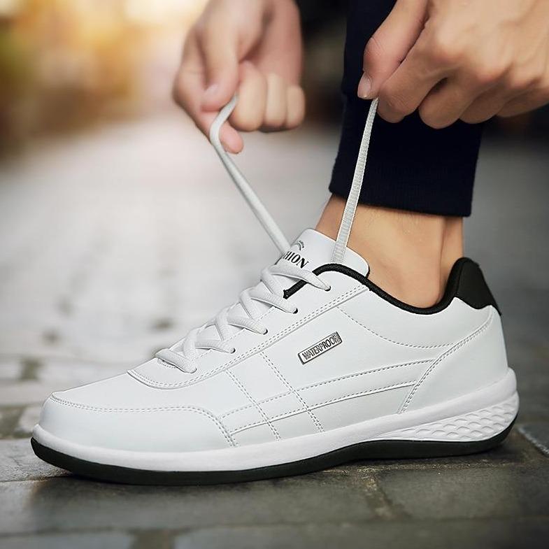 Miesten sneakerit kontrastiväreillä - Tyylikkäät - Mukavat-Kengät Miehet-EmiyoSuomi