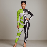 Puoliksi Muumi - Puoliksi Luuranko Halloween - puku - Uniikki & Pelottava - EmiyoSuomi - Halloween