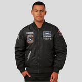 Rentouttava pilottibomberitakki miehille - mukava - tyylikäs - kestävä - EmiyoSuomi - Bomberjacket - Mies