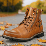 Rhion - Aito Nahka Moottoripyöräkengät - Kestävä Mukavuus - Turvallisuus - EmiyoSuomi - Saappaat Nainen