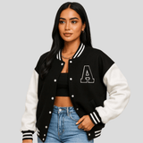 Rosa pilot jacket naisille – ajaton muotoilu - mukava istuvuus - EmiyoSuomi - Bomberjacket - Nainen