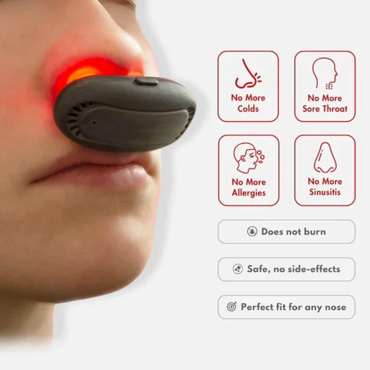 Infrapuna Antiallerginen Nenälaite - ClearBreathe-***Infrarood Anti-Allergie Neusapparaat - ClearBreathe-EmiyoSuomi