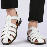 Miesten kalastussandaalit - Nahka - Hengittävä - EmiyoSuomi