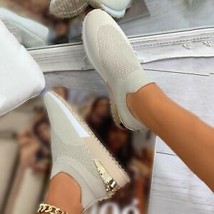 Joustava Slip-On lenkkarit-kengät-EmiyoSuomi