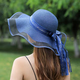 Säädettävä Olkihattu Rannalle Naisille - EmiyoSuomi - Hatut