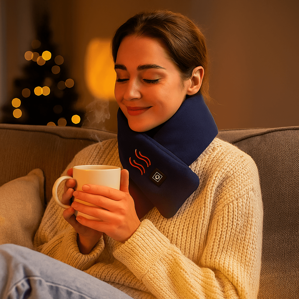 Sähkölämmitteinen Huivi Talveksi 3 Lämpötilaa - EmiyoSuomi - Huivit