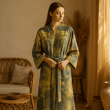 SereniLuxe – Ylellinen Puuvillainen Kylpytakki Ajattomalla Tyylillä - EmiyoSuomi - Kylpytakit