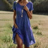 Sienna - Boho Chic -kesämekko - Eettinen muoti-Mekot-EmiyoSuomi