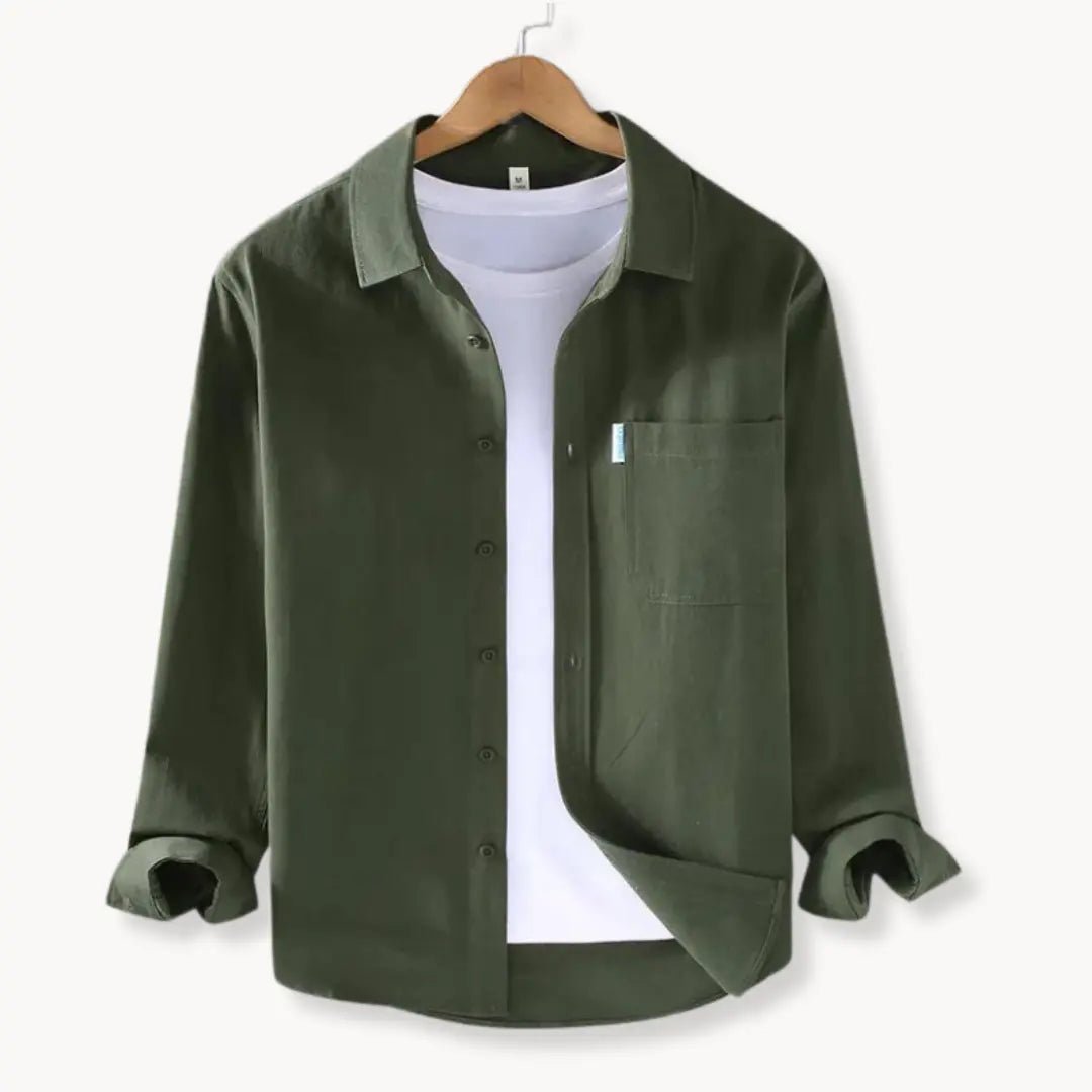 Simon Vapaa - aikapaita - Rintatasku - Rentoa - EmiyoSuomi - Miesten T - paidat