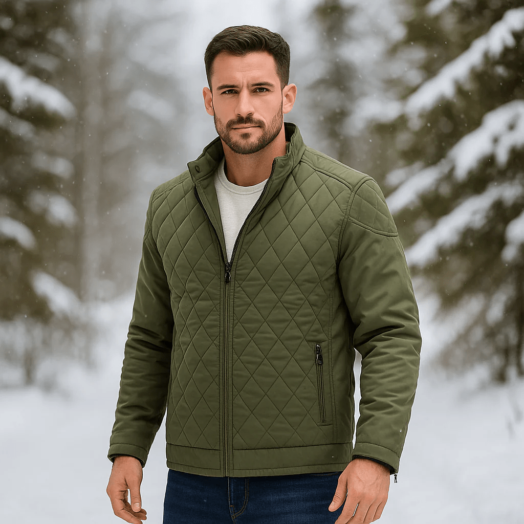 Skandinaavinen Takki - Tyylikäs, Lämmin & Kestävä Premium Materiaaleista - EmiyoSuomi - Takit - Miehet