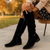 Sofie - Ensiluokkaiset Nahkasaappaat - Mukavuus - Tyyli - Kestävyys - EmiyoSuomi - Saappaat Nainen