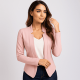 Stilla Pieni Naisten Blazer - Elegantti Neuletakki - Mukava Design - EmiyoSuomi - Neuleet