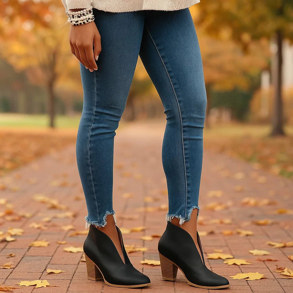 Stilla - Trendikkäät Nilkkurit - Mukava Tyyli - Kestävä Laatu - EmiyoSuomi - Saappaat Nainen