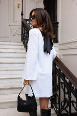 Frida Kimaltava Mekko - Nauhakierteellä - Tyylikäs-Mekot-EmiyoSuomi