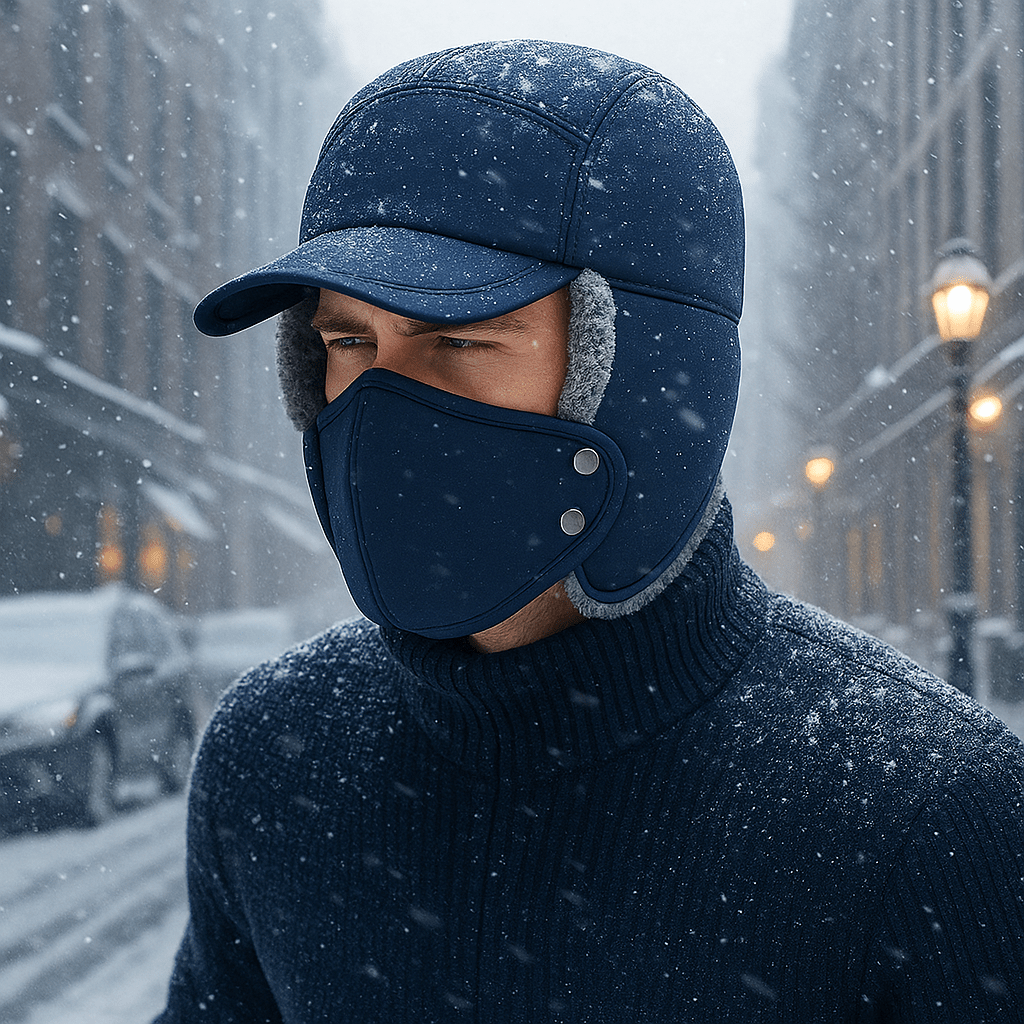 Talvi tuulenpitävä trapper - hattu - EmiyoSuomi - Lämpimät pipot