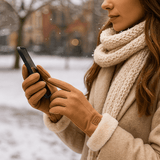 Talvihanskat Tekoturkiksella – Tyylikkyys & Lämpö - EmiyoSuomi - Lämmitettävät käsineet